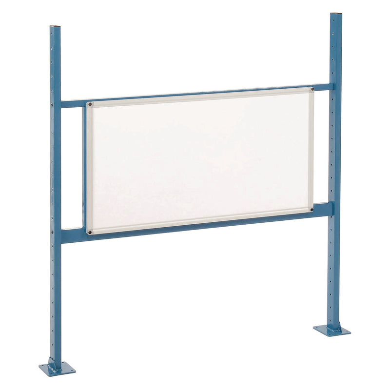 Global Industrial® Workbench Whiteboard Panel Kit, Steel/Aluminum, 48" (GBE319178BL) Each