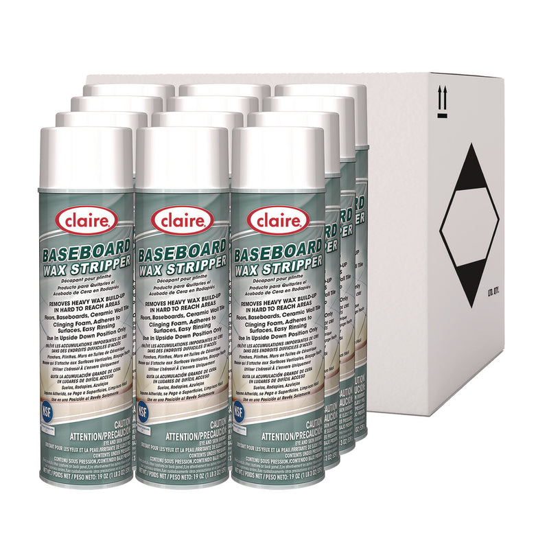 Baseboard Wax Stripper, Pine Scent, 19 oz Aerosol Spray, 12/Carton (CGC856) Case of 12