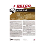 Betco® pH7Q Dual Neutral Disinfectant Cleaner, Lemon Scent, 10.78 gal Drum (BET3555500) Each