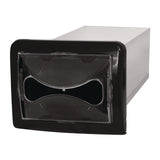 Cascades Tandem In-Counter Interfold Napkins Dispenser, 6.25 x 18 x 6.5, Black (CSDDN200) Each