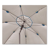 Ergodyne SHAX 6199 Lightweight Work Umbrella and Stand Kit, 90" Span, 92" Long, Blue Canopy (EGO12966) Each