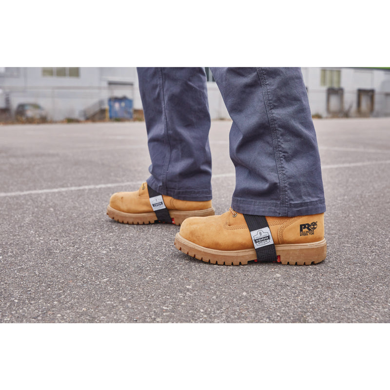 Ergodyne 6317 Orange Ice Cleats Mid-Sole Heeled Boot, One Size Fits Most, Orange, Pair (EGO16321) 1 Pair
