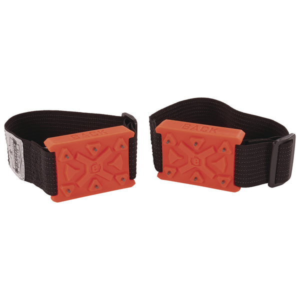 Ergodyne 6317 Orange Ice Cleats Mid-Sole Heeled Boot, One Size Fits Most, Orange, Pair (EGO16321) 1 Pair