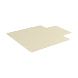 deflecto® Oceanmat Hard Floor Chair Mat, 45 x 53, Lipped, Clear (DEFCM2G232OCB) Each