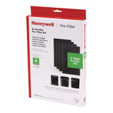 Honeywell Pre-Cut Carbon Pre-Filter, Box of 4 Filters (HWLHRFA100) Each