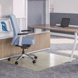deflecto® Oceanmat Carpet Chair Mat, 36 x 48, Clear (DEFCM1K142OCB) Each