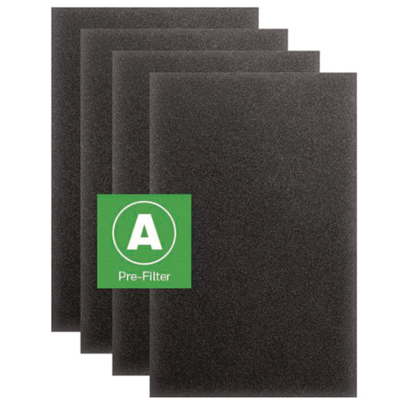 Honeywell Pre-Cut Carbon Pre-Filter, Box of 4 Filters (HWLHRFA100) Each