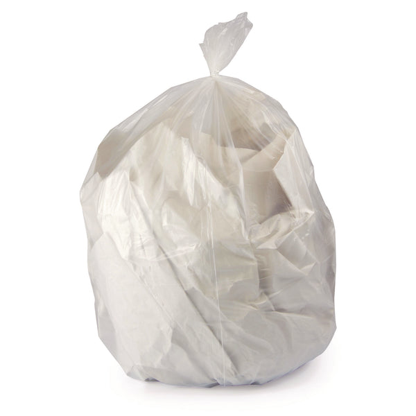 Heritage Bag Linear Low-Density Can Liners, 16 gal, 0.7 mil, 24" x 32", Clear, 500/Carton (HERH4832HC) Case of 500