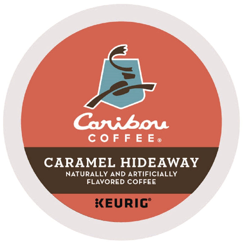 Caribou Coffee® Caramel Hideaway K-Cups, Mild Roast, 24/Box (GMT6996) Box of 24