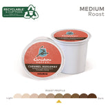 Caribou Coffee® Caramel Hideaway K-Cups, Mild Roast, 24/Box (GMT6996) Box of 24