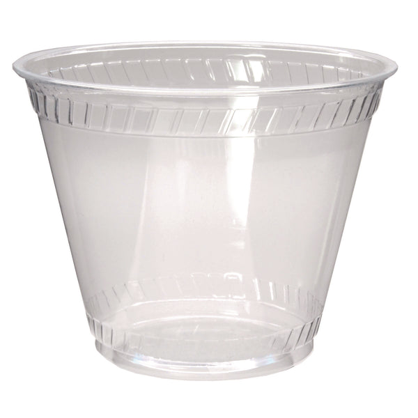 Fabri-Kal KC9OF Clear 9 Ounce Old Fashioned Plastic Cup (KC9OFFAB) 20 Packs of 50