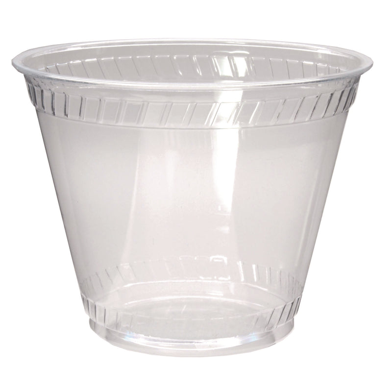 Fabri-Kal KC9OF Clear 9 Ounce Old Fashioned Plastic Cup (KC9OFFAB) 20 Packs of 50
