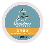 Caribou Coffee® Daybreak Morning Blend Coffee K-Cups, 24/Box (GMT6994) Box of 24