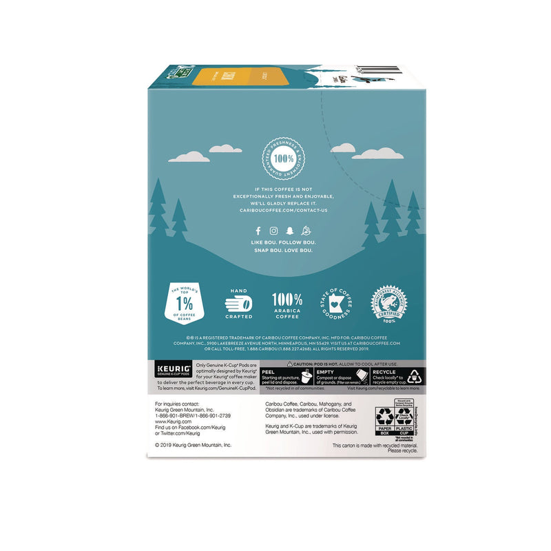 Caribou Coffee® Daybreak Morning Blend Coffee K-Cups, 96/Carton (GMT6994CT) Case of 96