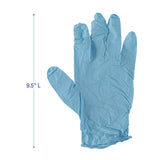 Boardwalk® Disposable Examination Nitrile Gloves, Powder-Free, X-Small, 5 mil Thick, 9.5" Long, Blue, 100/Box (BWK382XSBXA) Box of 100
