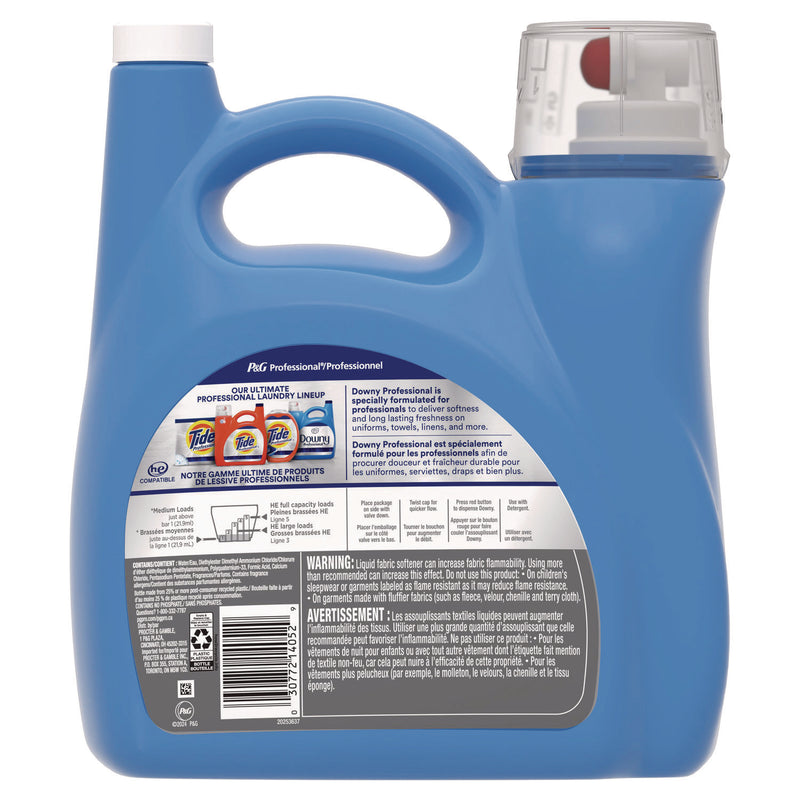 Downy Commercial Liquid Fabric Softener, Clean and Fresh Scent, 140 oz Pour Bottle, 4/Carton (PGC14121) Case of 4