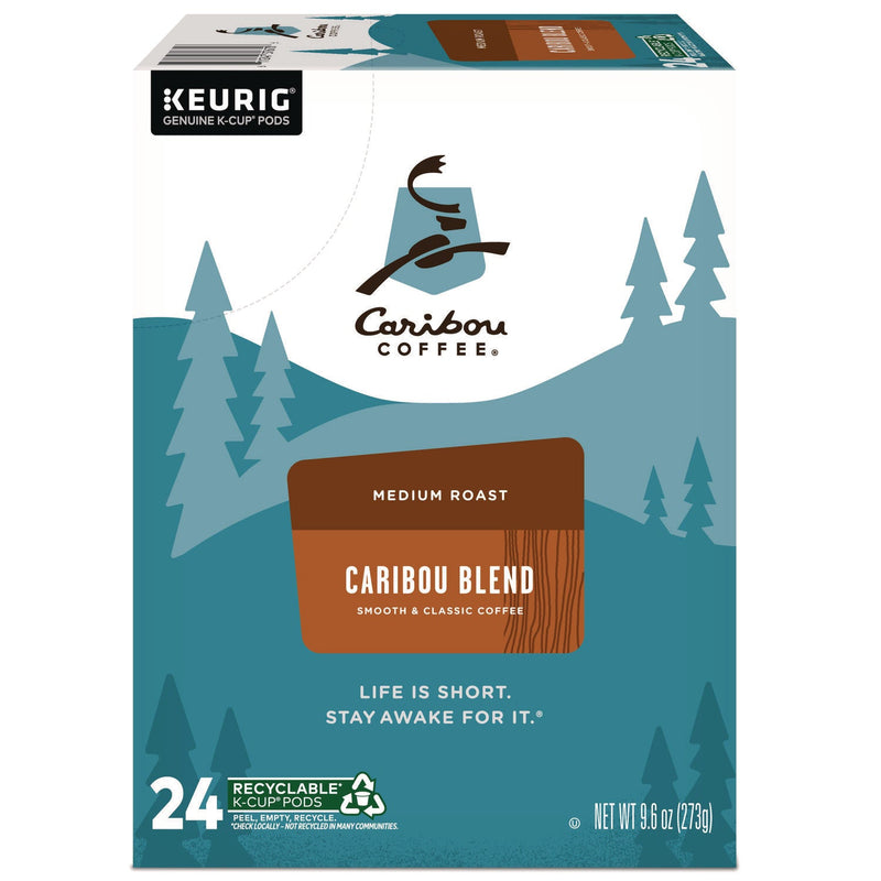 Caribou Coffee® Caribou Blend Coffee K-Cups, 96/Carton (GMT6992CT) Case of 96