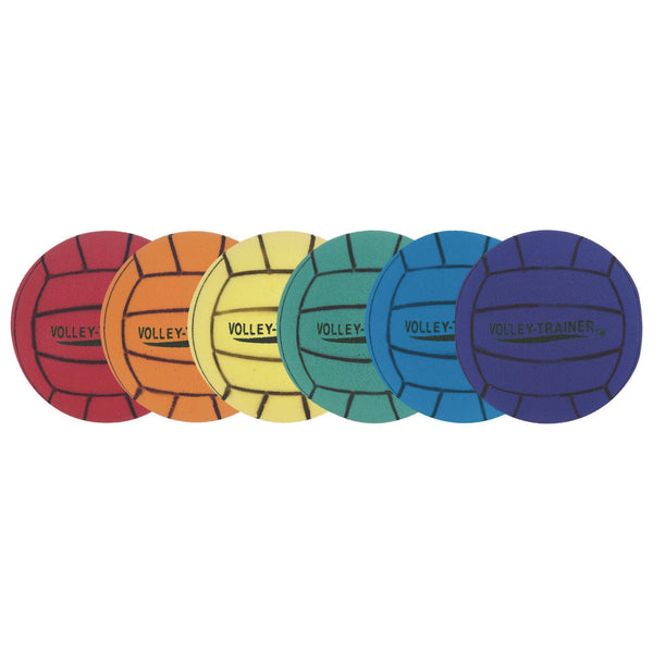 Champion Sports Ultra Foam Volleyball Set, Assorted Colors, 6/Set (CSIFVBSET) Each