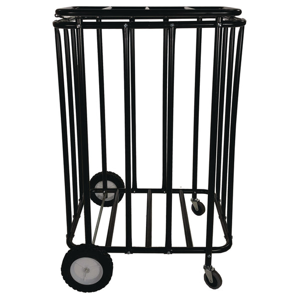 Champion Sports Compact Lockable Ball Locker, Metal, 176 lb Capacity, 22 x 28 x 43, Black (CSICBL) Each