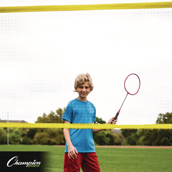 Champion Sports Rhino Port-A-Net Set, 36" to 60" x 240" (CSIPA20SET) Each