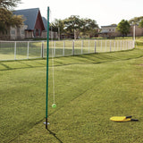 Champion Sports Tether Tennis Game Set, Two Paddles, Two Tennis Balls (CSITTGAME) Each