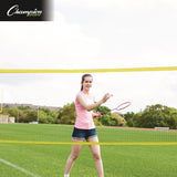 Champion Sports Rhino Port-A-Net Set, 36" to 60" x 240" (CSIPA20SET) Each