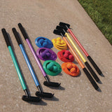 Champion Sports Mini Golf Set, 12 Balls/6 Putters/18 Rings/3 Target Holes (CSIMGSET) Each
