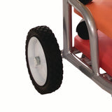 Champion Sports Scooter Storage Cart, Metal, 132 lb Capacity, 16 x 32 x 48, Silver (CSISC036) Each