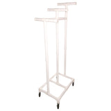 Champion Sports Jump Rope and Hoop Cart, Plastic, 19 x 28 x 69, White (CSIRHRACK) Each