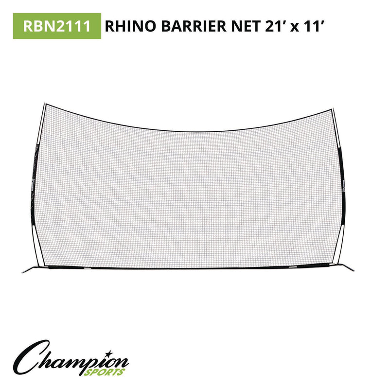 Champion Sports Rhino Flex Barrier Net, 21 ft x 11 ft (CSIRBN2111) Each