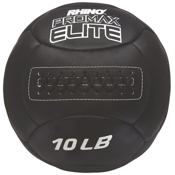 Champion Sports Rhino Promax Elite Medicine Ball, 10 lb, Black (CSIPRX10) Each