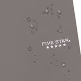 Five Star® Wirebound Notebook, 5-Subject, Medium/College Rule, Randomly Assorted Cover Color, (150) 9.5 x 7.25 Sheets (MEA840030) Each