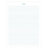 House of Doolittle™ 100% Recycled MonoBright Monthly/Weekly Planner, 11 x 8.5, Green/Gold Cover, 12-Month (July to June): 2025 to 2026 (HOD283509) Each
