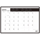 House of Doolittle™ 100% Recycled Deco Days Monthly Planner, 11 x 8.5, Black/Gold Cover, 12-Month (Jan to Dec): 2026 (HOD29102) Each
