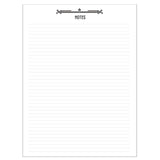 House of Doolittle™ 100% Recycled Deco Days Monthly Planner, 11 x 8.5, Black/Gold Cover, 12-Month (Jan to Dec): 2026 (HOD29102) Each
