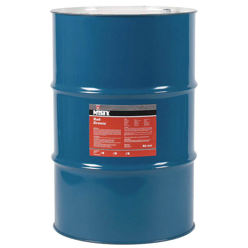 Misty® NLGI #2 Red Grease, 120 lb Drum (AMR1003045) Each