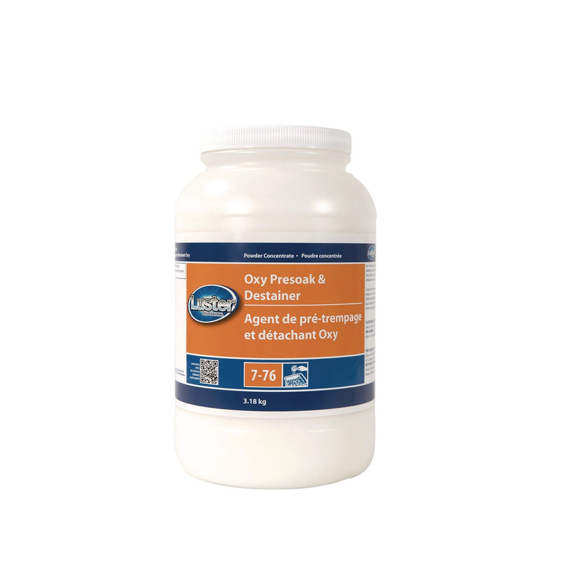 Luster™ Professional Oxy Presoak, 8 lb Plastic Tub, 2/Carton (PPL45988) Case of 2