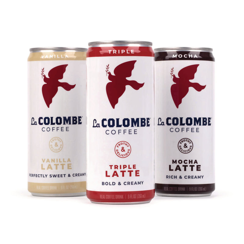 La Colombe® Draft Latte Cold Brew, Assorted Flavors, 9 oz Can, 12/Carton (GRR22002272) Case of 12