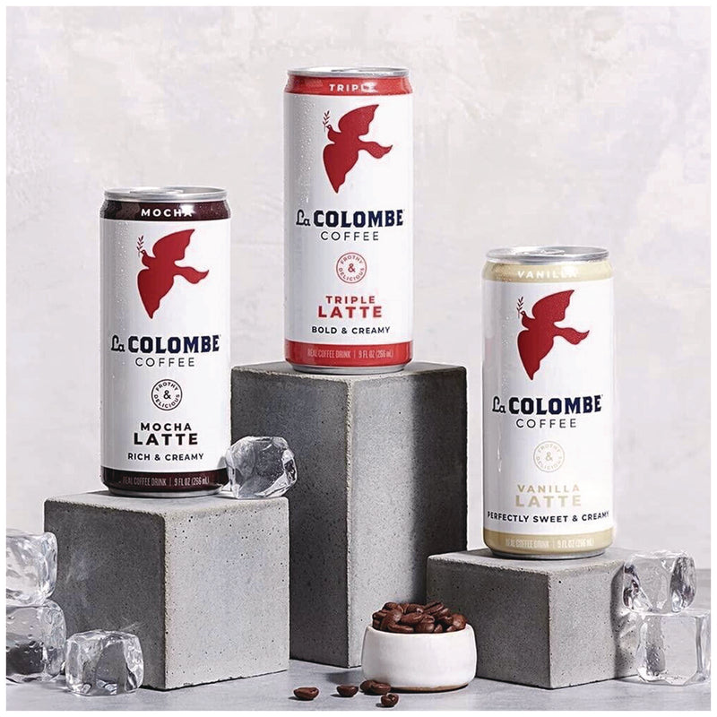 La Colombe® Draft Latte Cold Brew, Assorted Flavors, 9 oz Can, 12/Carton (GRR22002272) Case of 12