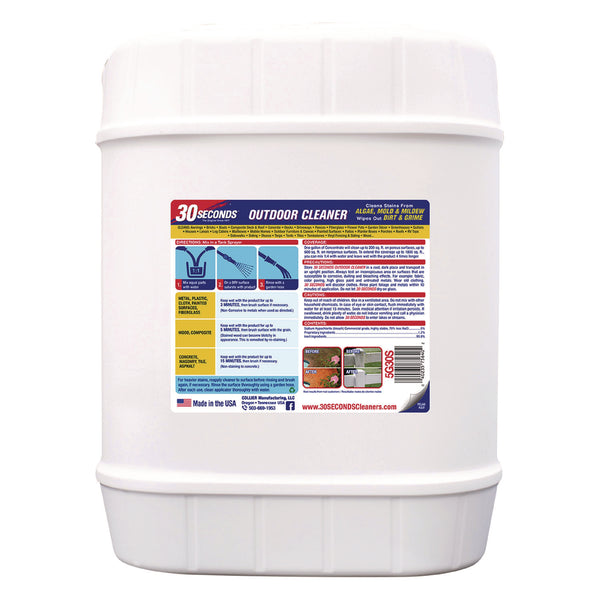 Weiman 30 Second Outdoor Cleaner, Clean Scent, 1 gal Bottle (WMN5G30S) Each