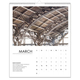 House of Doolittle™ 100% Recycled Abstract Architecture Photos Wall Calendar, 14 x 11, White Sheets, 12-Month (Jan-Dec): 2026 (HOD315) Each