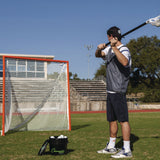 Champion Sports Lacrosse Balls in a Bucket, 11" x 11" Bucket with 36 White Rubber Balls (CSILBWN36) Each