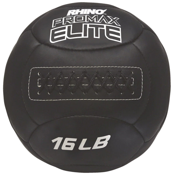 Champion Sports Rhino Promax Elite Medicine Ball, 16 lb, Black (CSIPRX16) Each