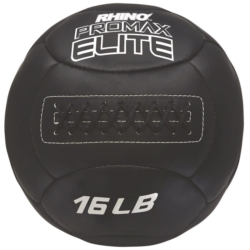 Champion Sports Rhino Promax Elite Medicine Ball, 16 lb, Black (CSIPRX16) Each