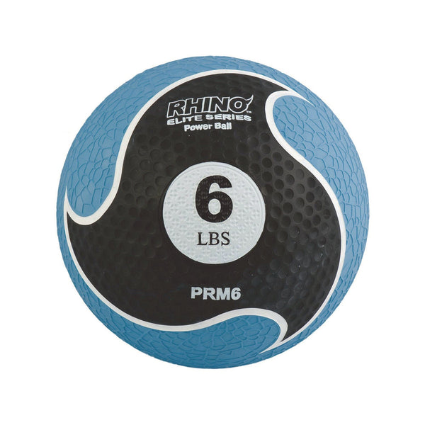 Champion Sports Rhino Elite Medicine Ball, 6 lb, Blue (CSIPRM6) Each