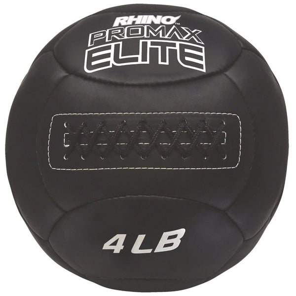 Champion Sports Rhino Promax Elite Medicine Ball, 4 lb, Black (CSIPRX4) Each