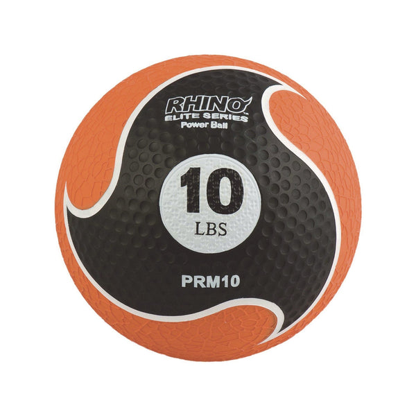 Champion Sports Rhino Elite Medicine Ball, 10 lb, Orange (CSIPRM10) Each