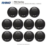 Champion Sports Rhino Promax Elite Medicine Ball, 25 lb, Black (CSIPRX25) Each