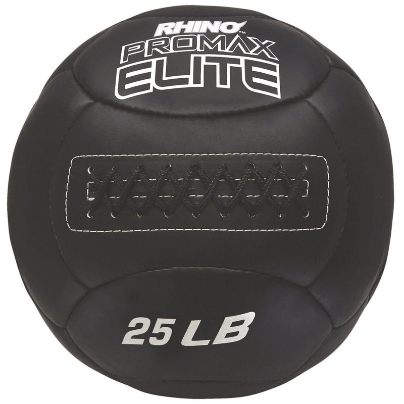 Champion Sports Rhino Promax Elite Medicine Ball, 25 lb, Black (CSIPRX25) Each