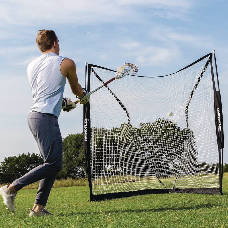 Champion Sports Rhino Flex Lacrosse Goal, 6 ft x 6 ft, 1" dia Frame (CSIRFLG) Each